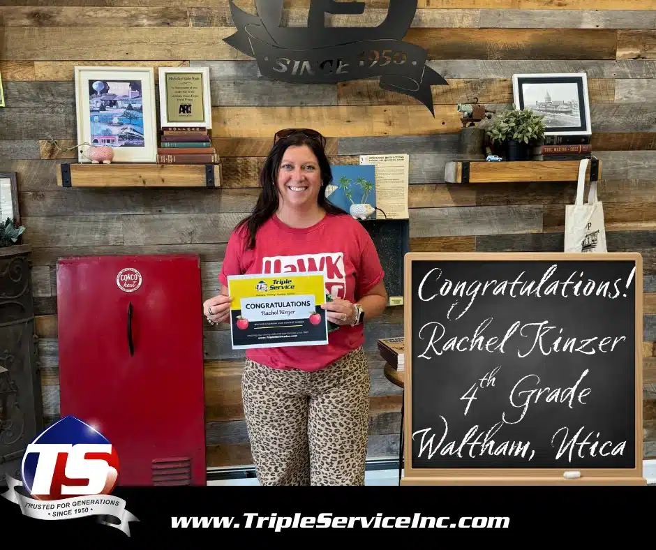 Teacher giveaway winner