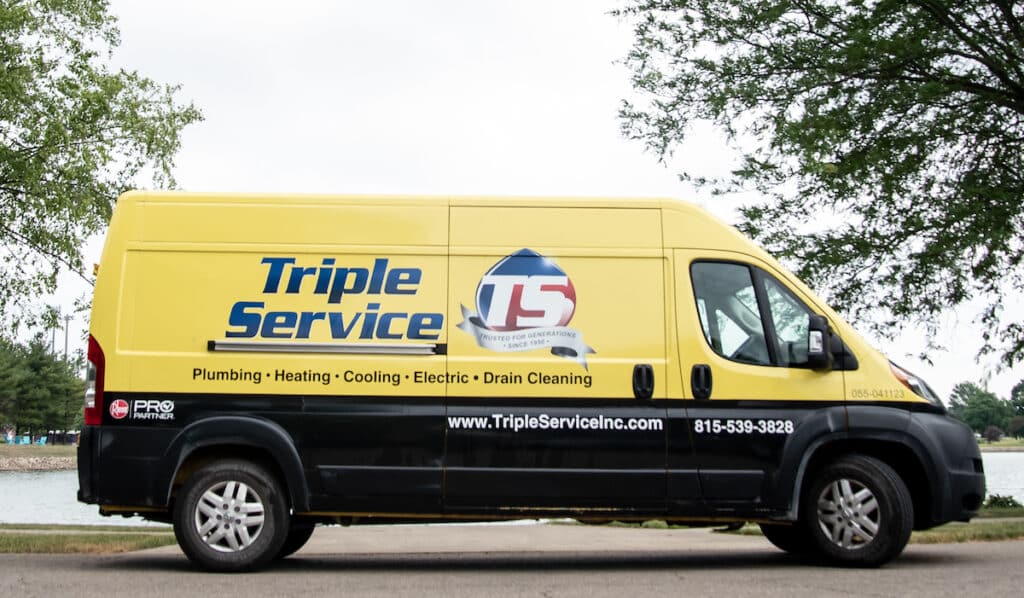 triple services truck